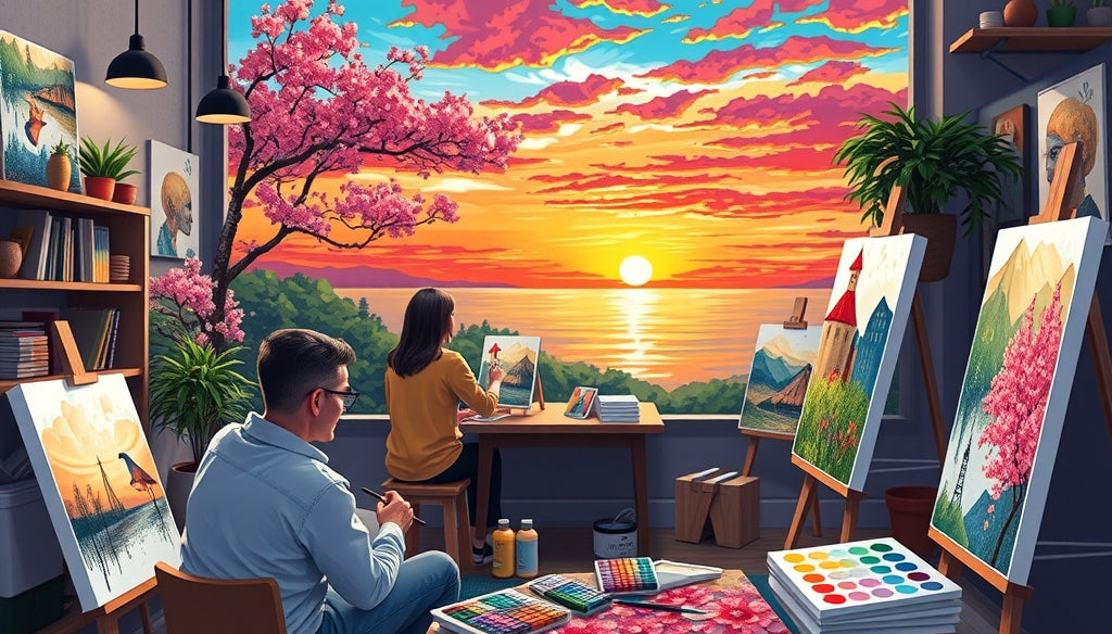Discover the Best Paint by Numbers Kits for Adults: Unwind and Create Stunning Art Instantly