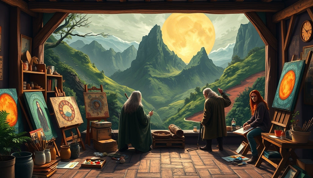 Discover the Best Paint by Numbers Kits for Adults Featuring Lord of the Rings Art