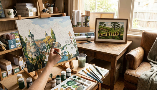 The One Hobby to Rule Them All: Lord of the Rings Paint By Numbers Revealed!