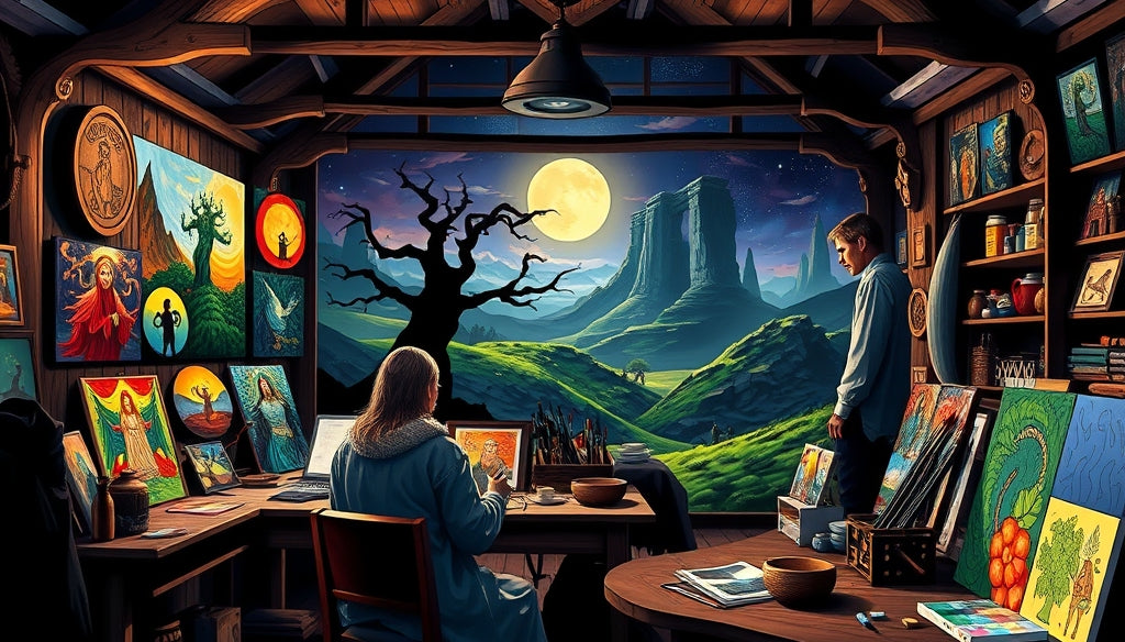 Dive into Creativity with Ocean-Themed Paint by Numbers Kits from the Fantasy World