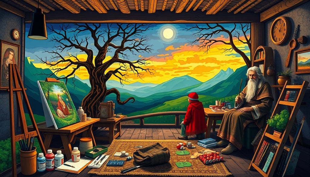 Discover Cheap Paint by Numbers Kits for Beginners Who Love The Lord of the Rings