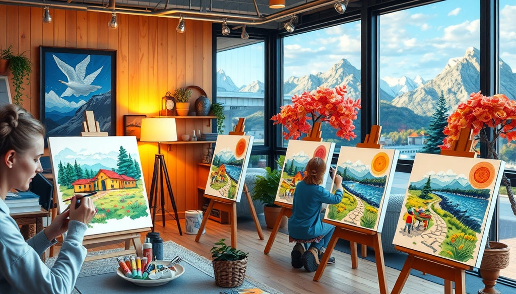 Discover the Best Paint by Numbers Kits for Adults: Perfect for Stress Relief and Creativity
