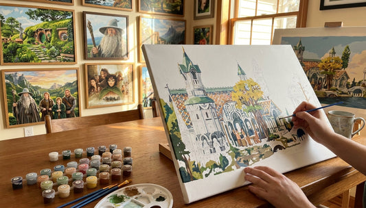 Not Just a Kit: The Therapeutic Benefits of Lord of the Rings Paint by Numbers