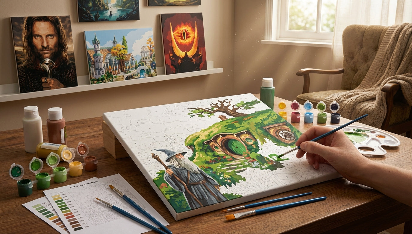 The One Kit to Rule Them All: Why Every LOTR Fan Needs a Paint by Numbers Set