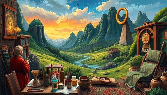 Extra Large Paint by Numbers Kits for Experienced Painters: Conquer Epic Scenes from Lord of the Rings
