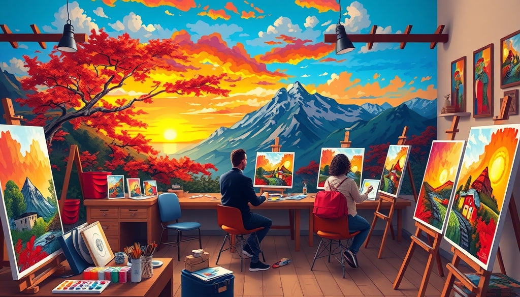 Top 10 High-Quality Paint by Numbers Kits for Adults to Buy Online in the US