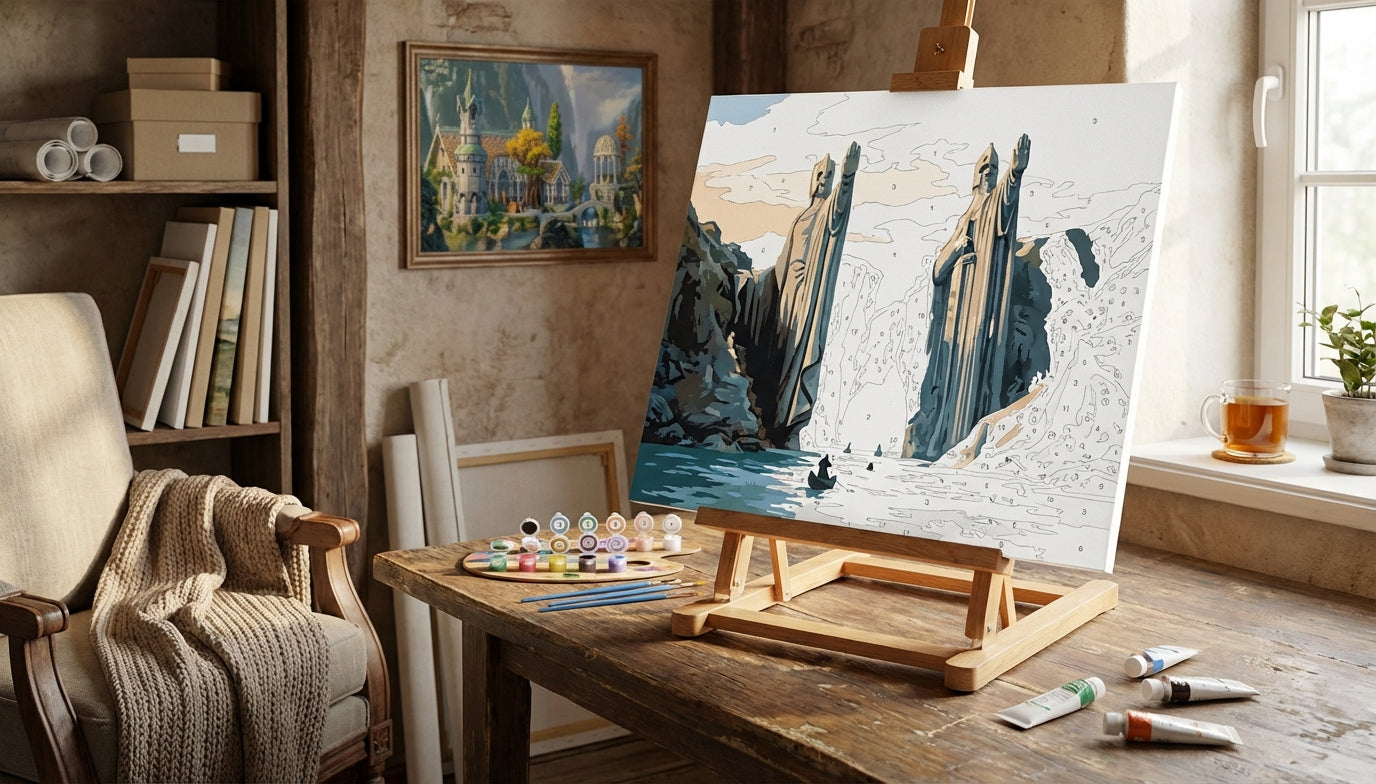 The Magic of Middle-earth: Discover Your Next Lord of the Rings Paint by Numbers Project