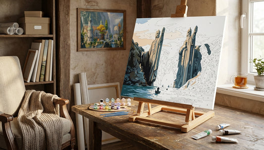 The Magic of Middle-earth: Discover Your Next Lord of the Rings Paint by Numbers Project