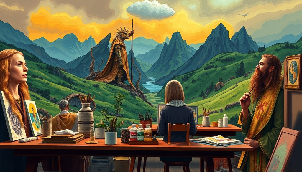 Discover the Best Paint by Numbers Kits for Adults Inspired by The Lord of the Rings