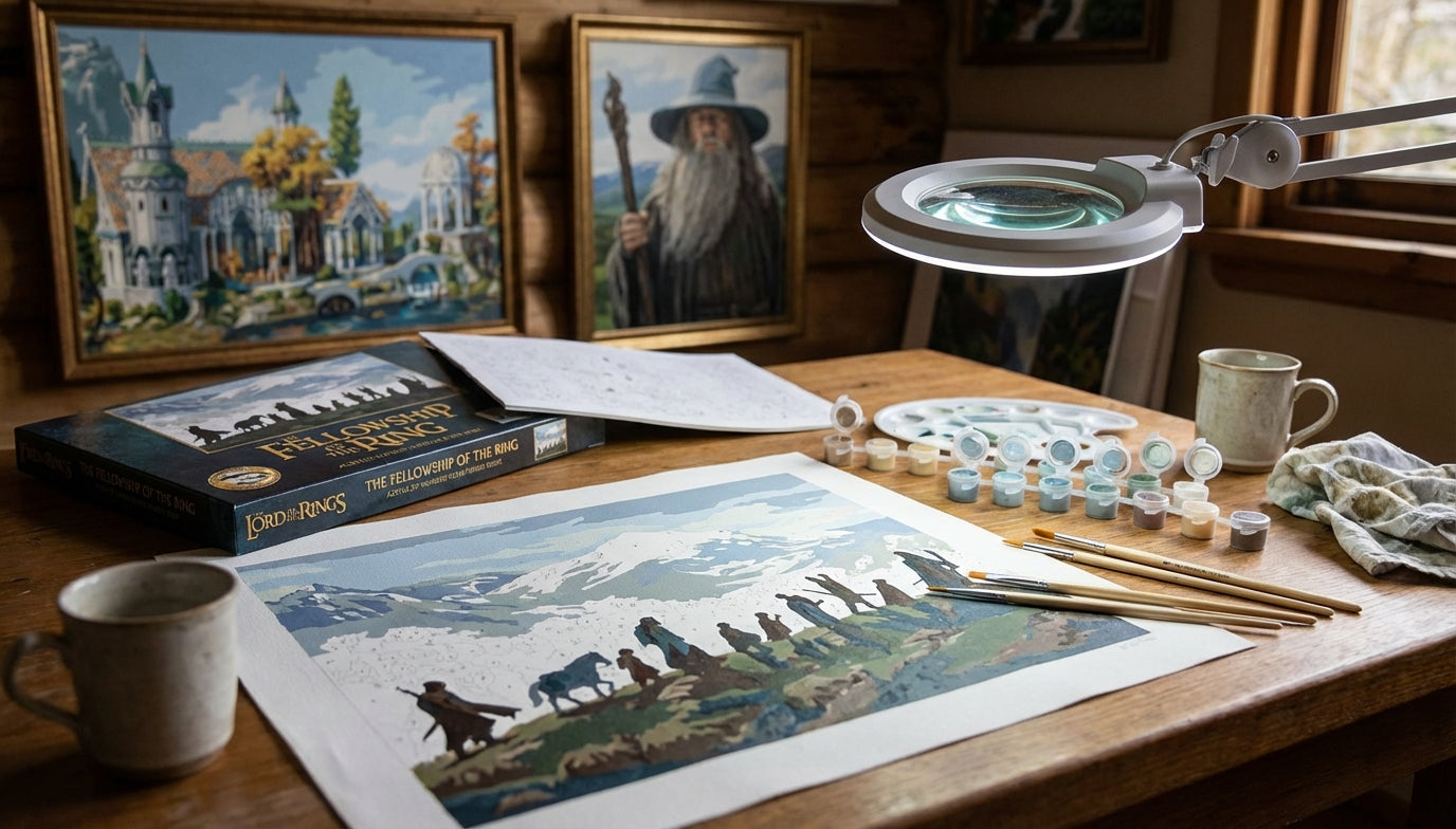 Paint Your Own Epic Saga Best Easy-to-Use LotR Kits for All Skill Levels