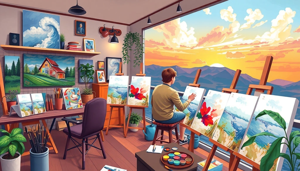 Discover the Best Paint by Numbers Kits for Adults to Relieve Stress and Inspire Creativity