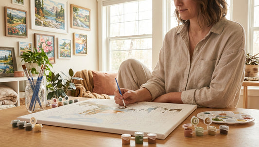 The Secret to Relaxation: Paint by Numbers