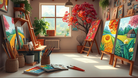 Christmas-Themed Paint by Numbers Kits: Perfect Gifts for Loved Ones