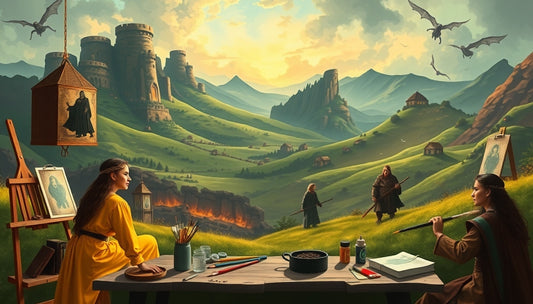 The Ultimate Guide to Paint by Numbers Kits with High-Quality Acrylic Paint for Lord of the Rings Fans
