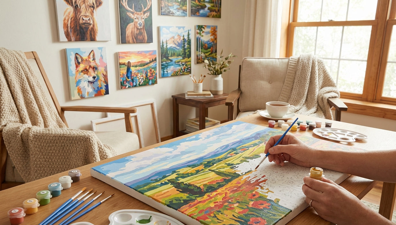 Beyond Stress: Why Paint by Numbers Is the New Hobby for Relaxation