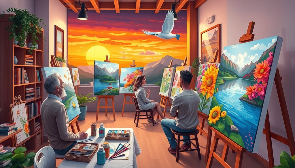 Discover the Best Paint by Numbers Kits for Adults in the US: Your Guide to Relaxation and Creativity
