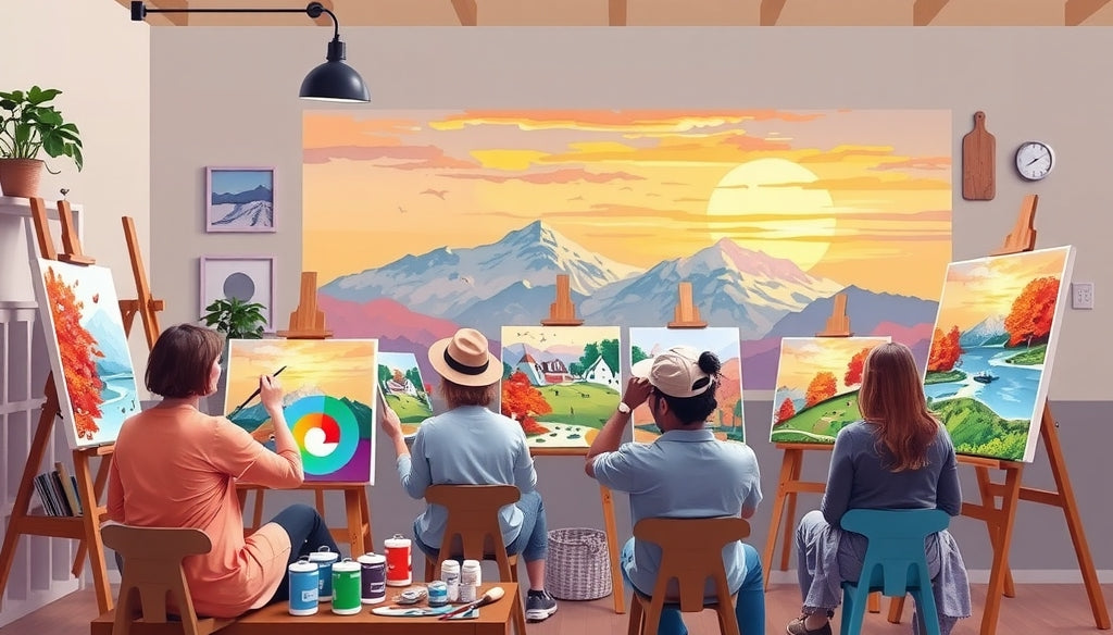 Discover the Best Paint by Numbers Kits for Adults in the US: Relaxation and Creativity Awaits