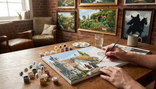 Why Adults Over 30 Are Obsessed with Lord of the Rings Paint by Numbers Kits