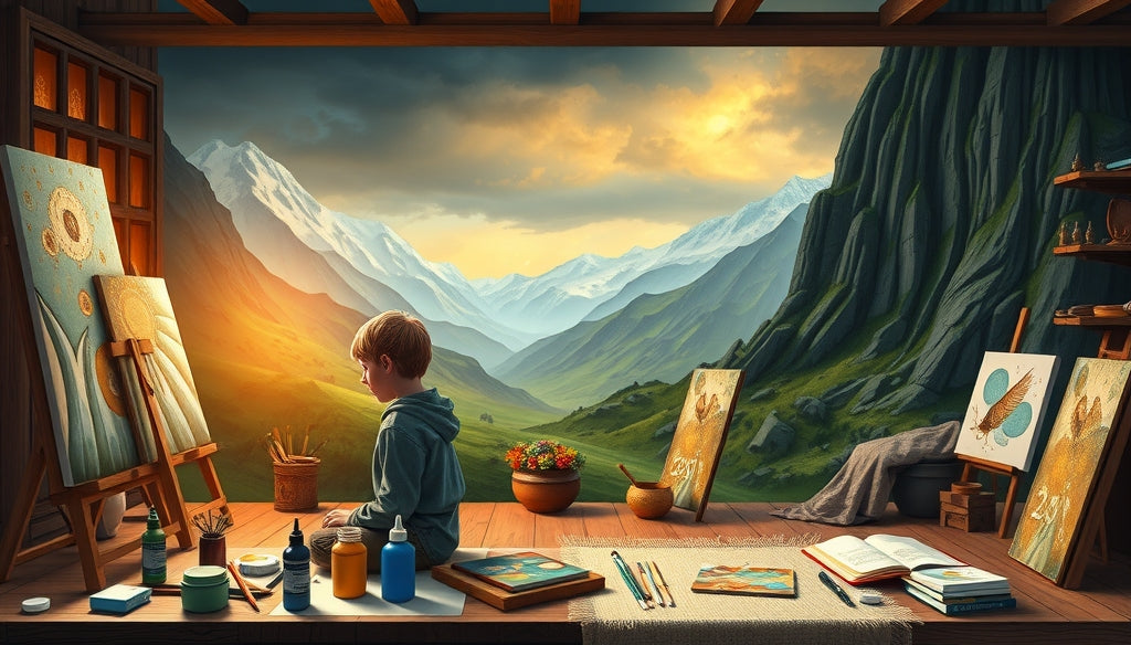 Bring Home the Adventure with Wildlife and Nature Paint by Numbers Kits Inspired by Middle-Earth