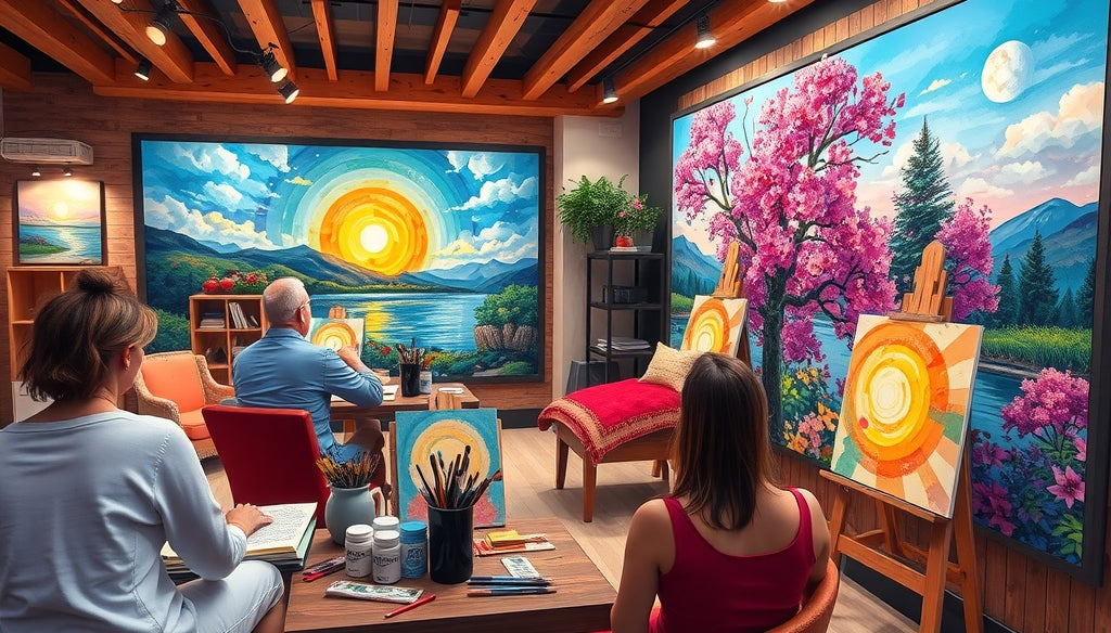 Discover the Best Paint by Numbers Kits for Adults in the US to Relieve Stress and Unleash Creativity