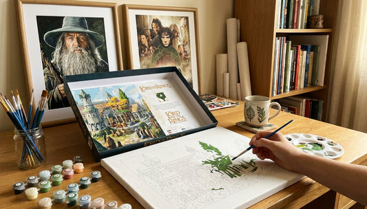 Beyond the Shire: Explore Detailed Lord of the Rings Paint by Numbers Designs