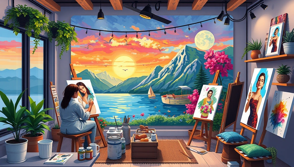 Where to Buy Premium Paint by Numbers Kits in the US Online