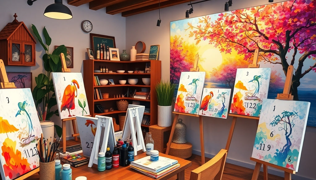 Fantasy Awaits: The Best Paint by Numbers Kits for Kids and Adults Alike