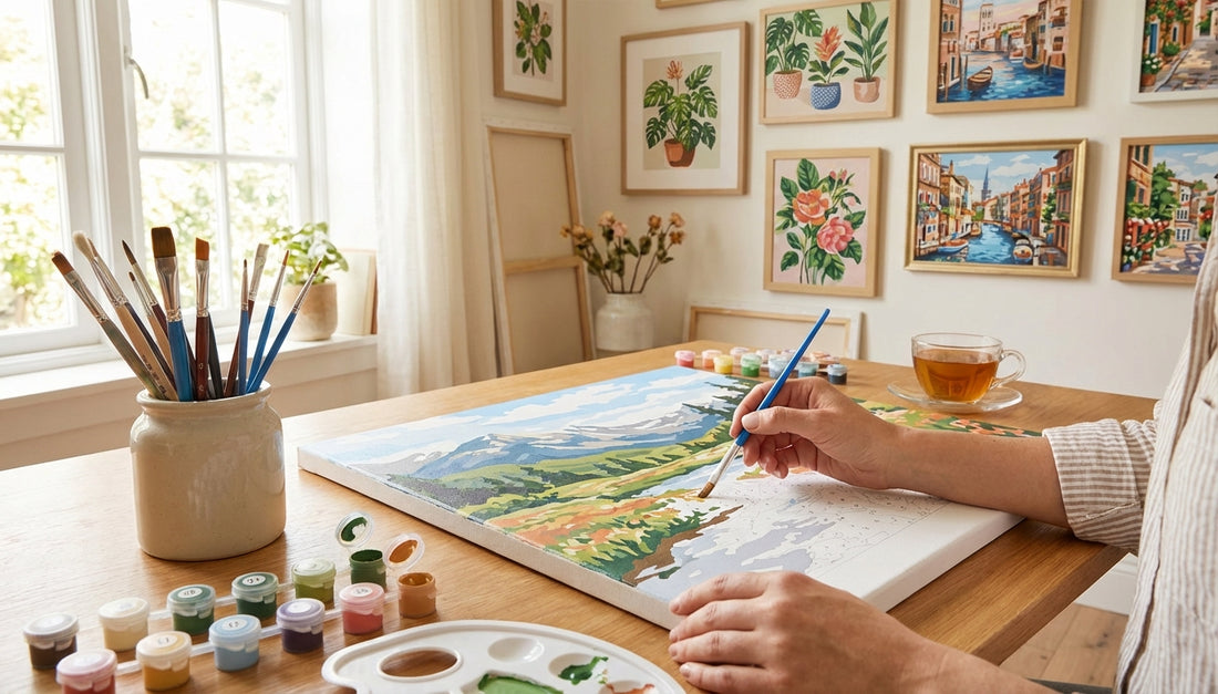 Elevate Your Space: Stylish Home Decor PBN Kits.