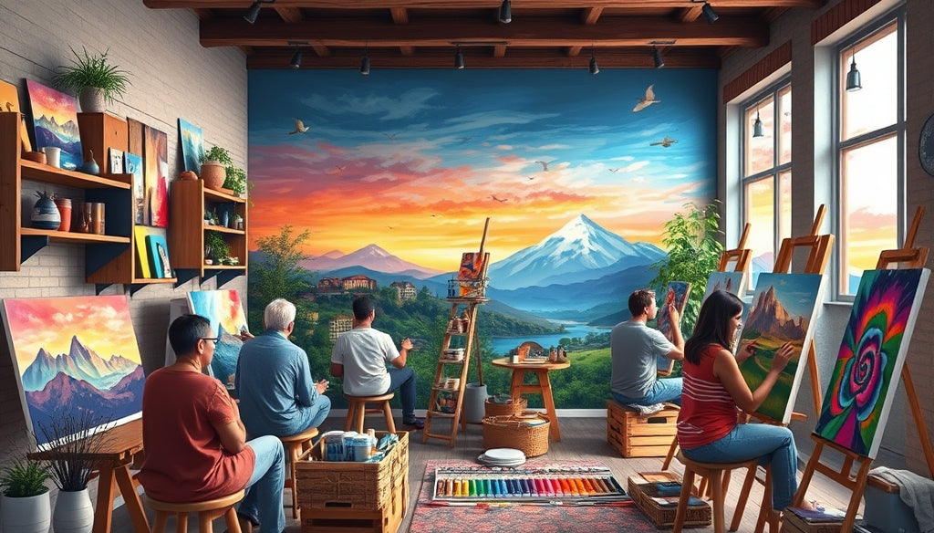 Fantasy and Fairy Tale Paint by Numbers Kits: Fun for Kids and Adults Alike