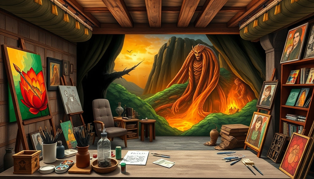 Why You Should Buy Paint by Numbers Kits with High-Quality Acrylic Paint Inspired by The Lord of the Rings