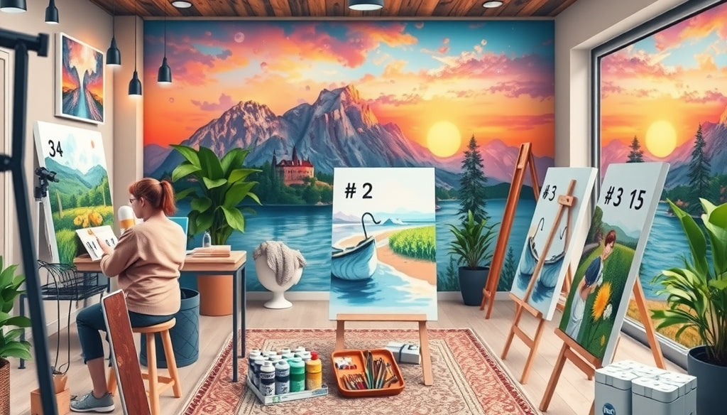 Discover the Best Paint by Numbers Kits for Adults in the US: Unleash Your Creativity and Relieve Stress