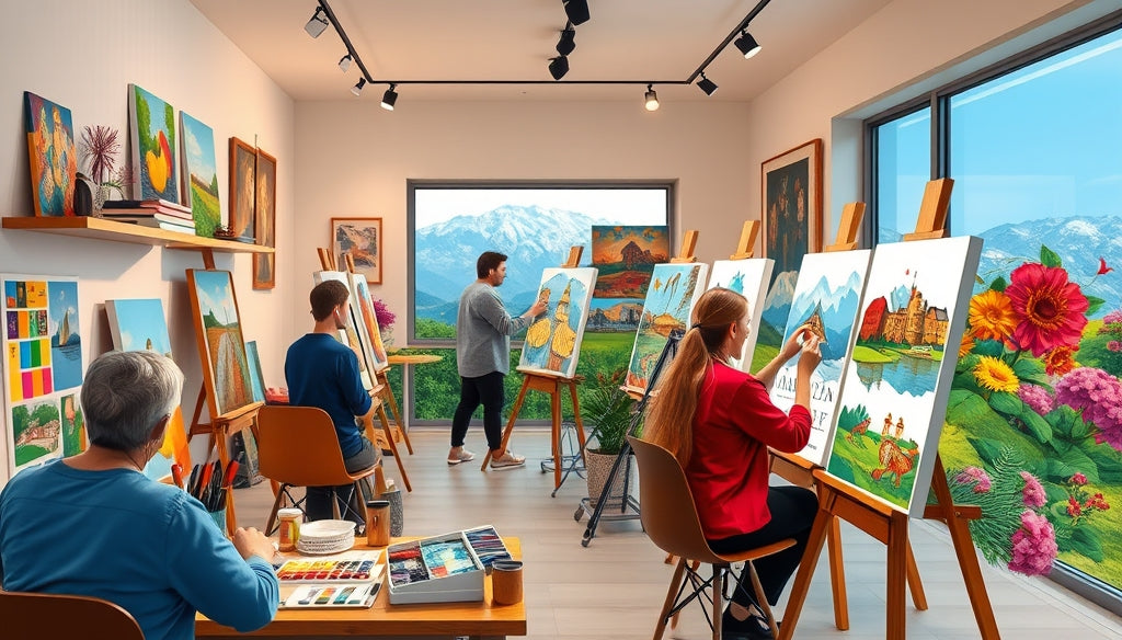 Discover the Best Paint by Numbers Kits for Adults in the US: Your Guide to Relaxation and Creativity