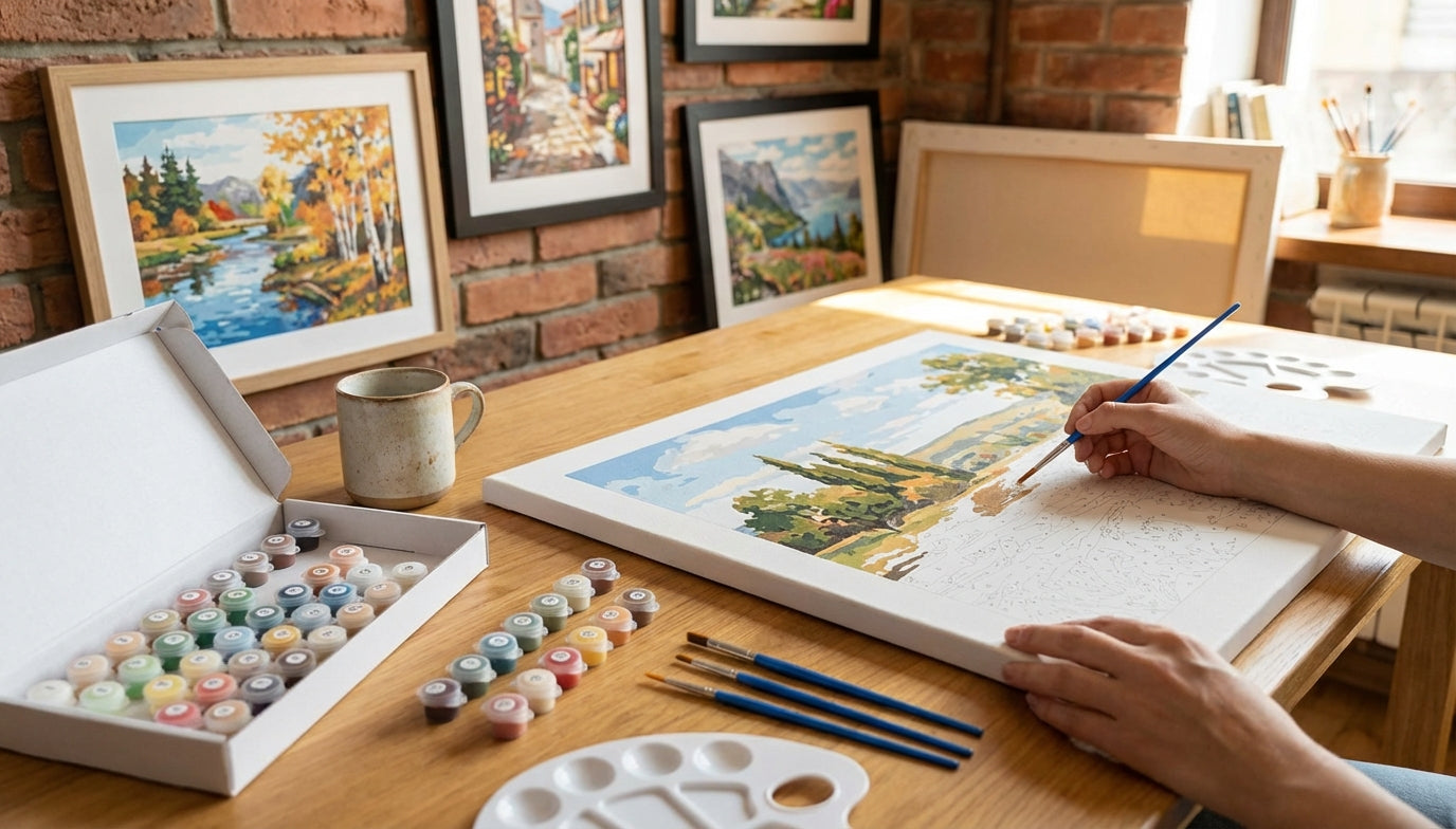 Don't Miss Out! Best Paint by Numbers Sets on Sale with Fast Shipping in the USA