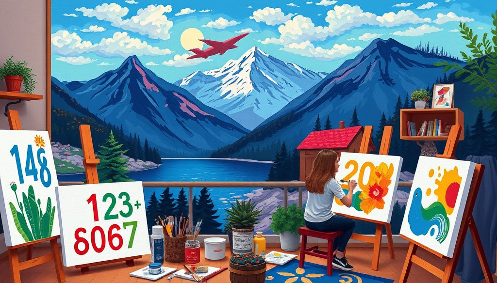 Unlock Your Creativity: The Best Paint by Numbers Kits for Adults in the US