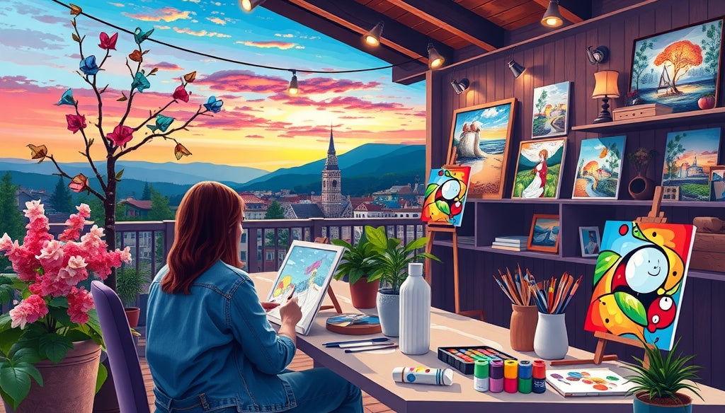 Explore Fantasy with Our Best Paint by Numbers Kits for Kids