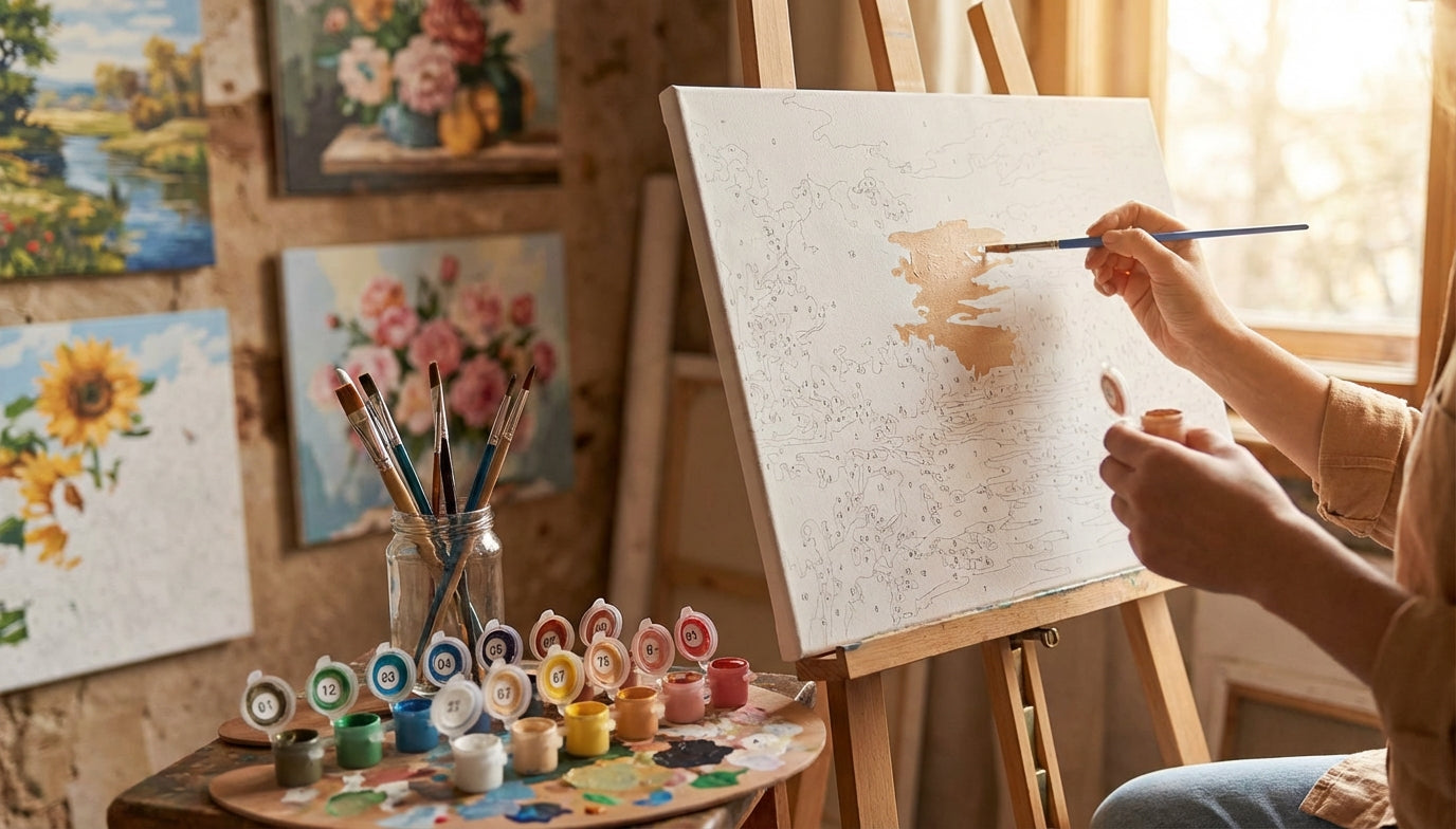 Relax: 7 Ways Paint by Numbers Reduces Stress
