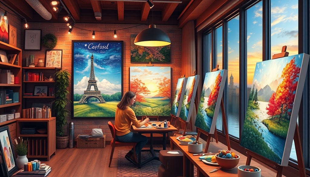 Top 5 Paint by Numbers Kits for Seniors: Easy to Use and Relaxing