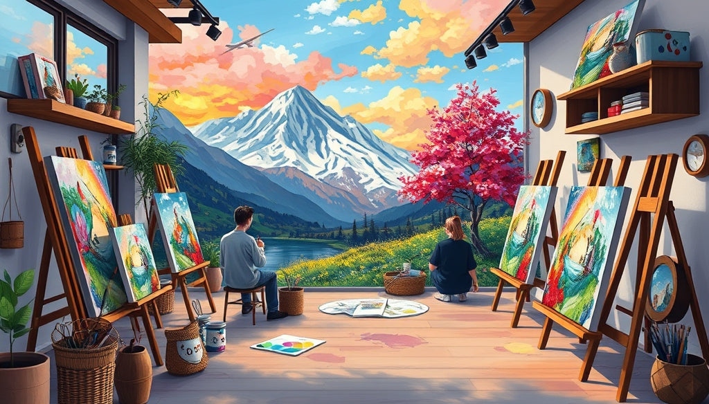 Turn Your Memories into Art: Custom Paint by Numbers Kits from Photos