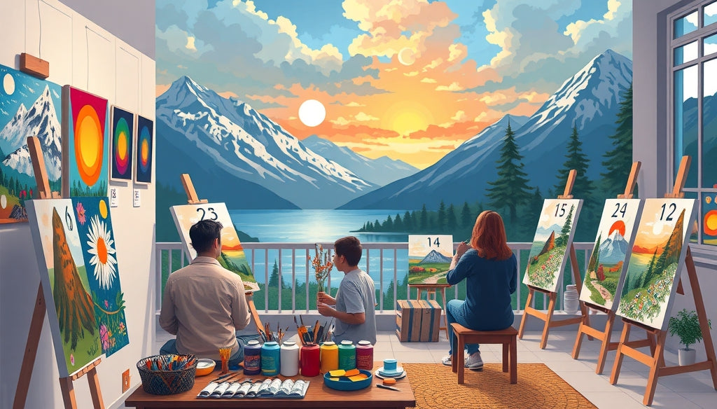 Discover the Best Paint by Numbers Kits for Adults to Relieve Stress and Unleash Your Creativity