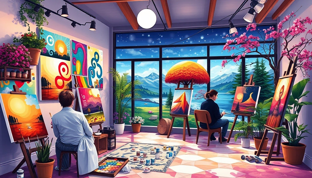 Gift Ideas: Christmas-Themed Paint by Numbers Kits That Everyone Will Love