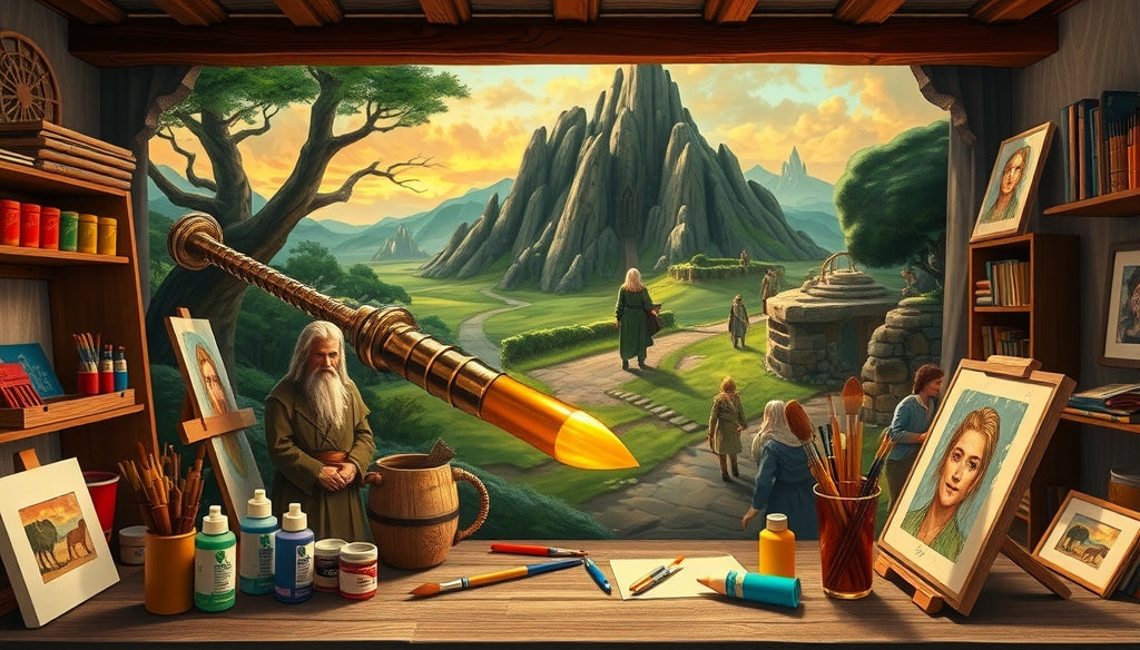 Adventure Awaits: Best Paint by Numbers Kits with Famous Paintings from The Lord of the Rings