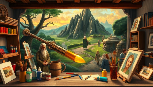Adventure Awaits: Best Paint by Numbers Kits with Famous Paintings from The Lord of the Rings