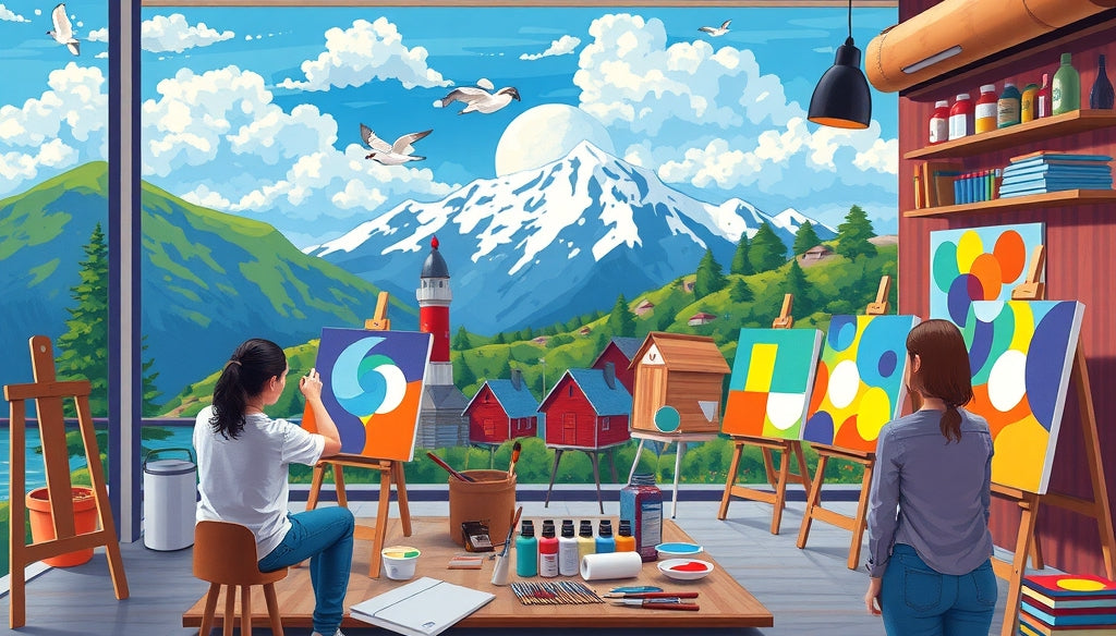 Discover the Best Paint by Numbers Kits for Adults in the US: Relaxation and Creativity Await
