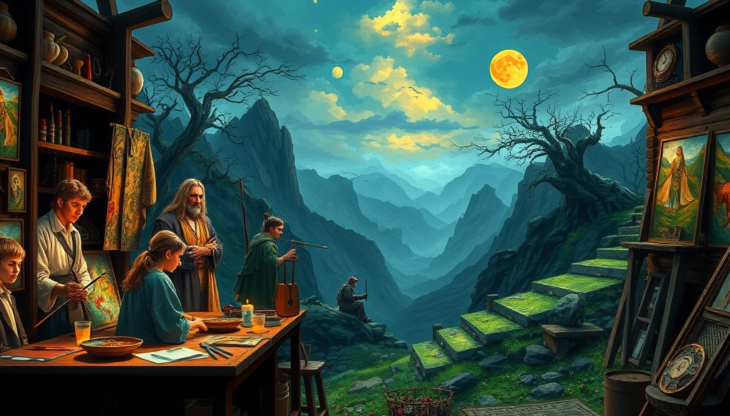 Discover the Best Paint by Numbers Kits for Adults Inspired by The Lord of the Rings