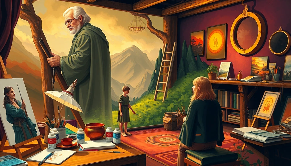 Discover the Best Paint by Numbers Kits Inspired by the Lord of the Rings for Adults Seeking Relaxation