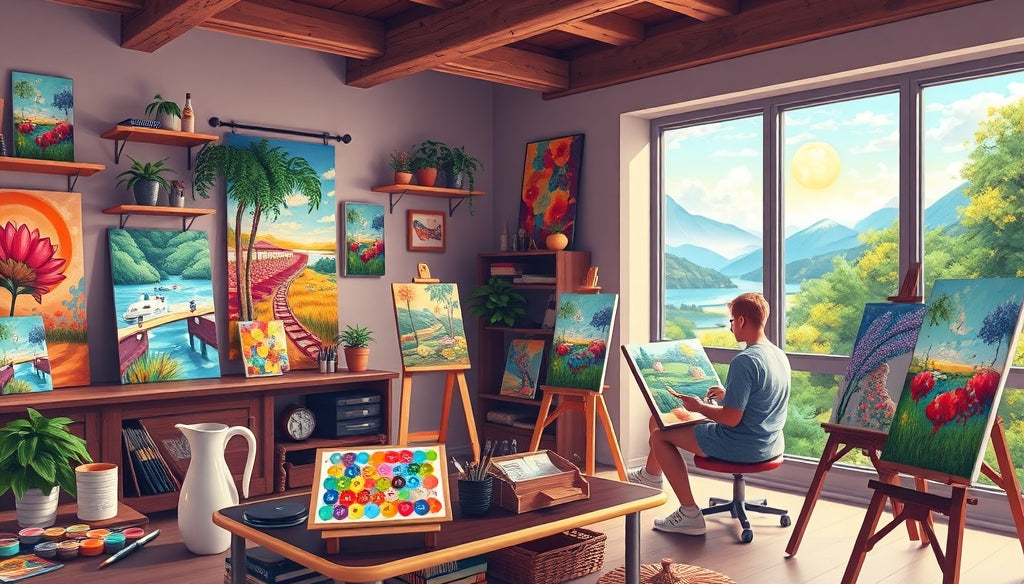 Discover the Best Paint by Numbers Kits for Adults in the US to Unwind and Unleash Your Creativity