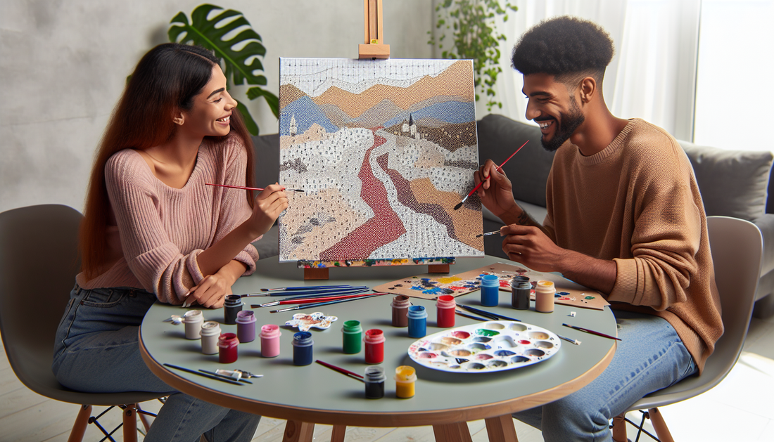 Painting by Numbers: A Fun and Relaxing Activity for Couples
