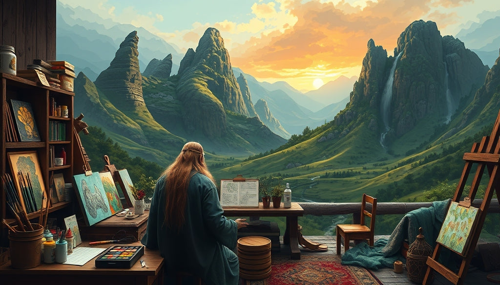 How to Buy Premium Paint by Numbers Kits with Free Shipping in the US – A Journey Through Middle-earth Awaits
