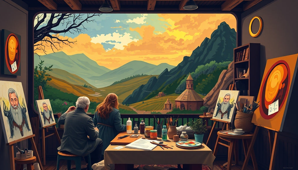 Cheap Paint by Numbers Kits for Beginners: Bring Middle-earth to Life