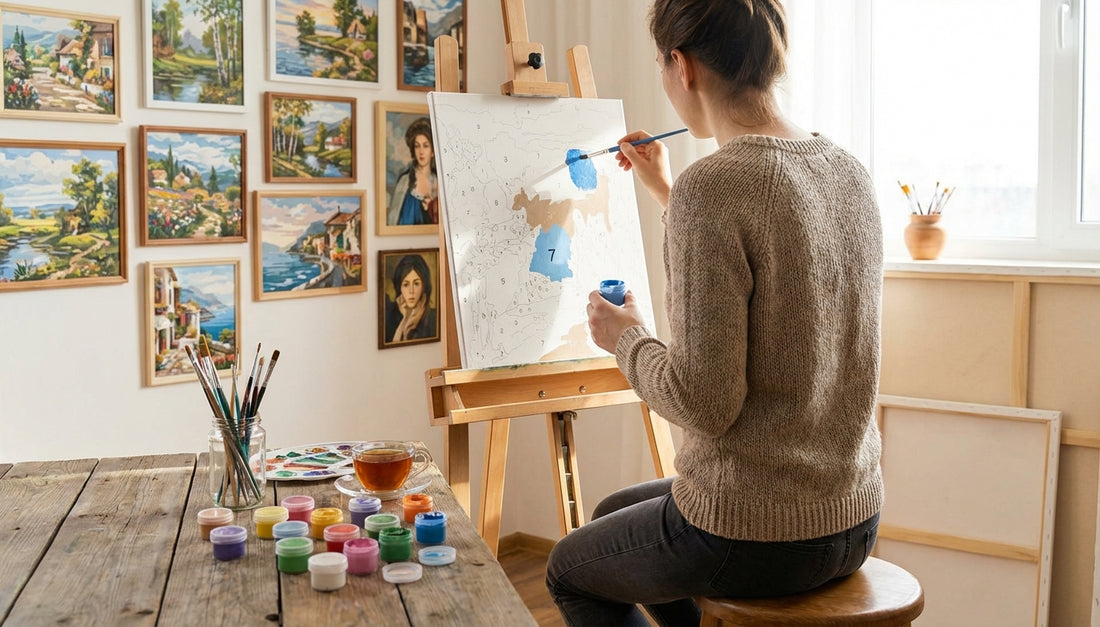 Turn Your Photo into a Custom Paint by Numbers Kit